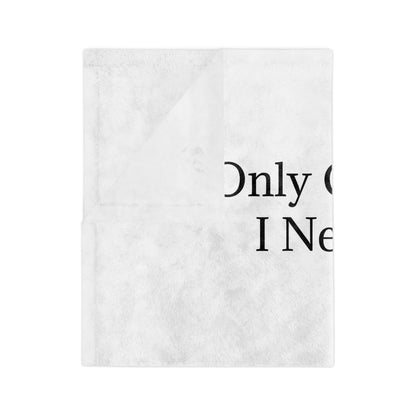 Chemistry Lesson Velveteen Microfiber Blanket