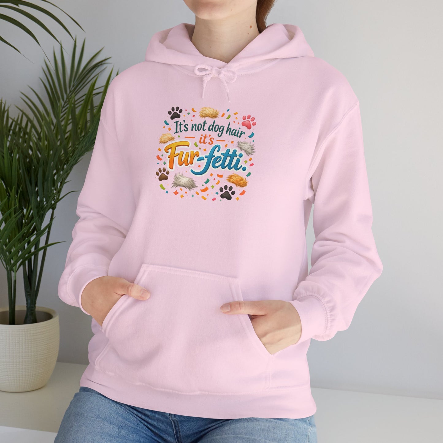 Fur-Fetti Dog Unisex Hoodie