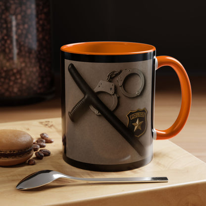 Law Enforcement Appreciation 2-Tone Coffee Mug
