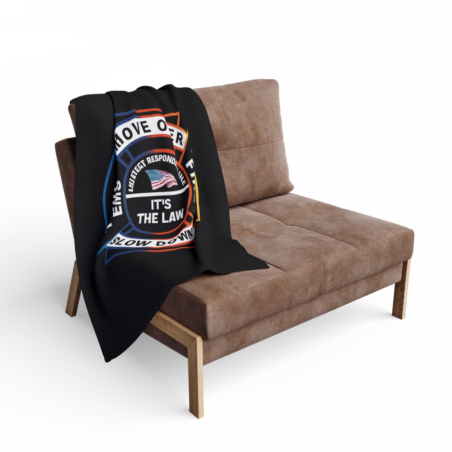 Let First Responders Live Arctic Fleece Blanket