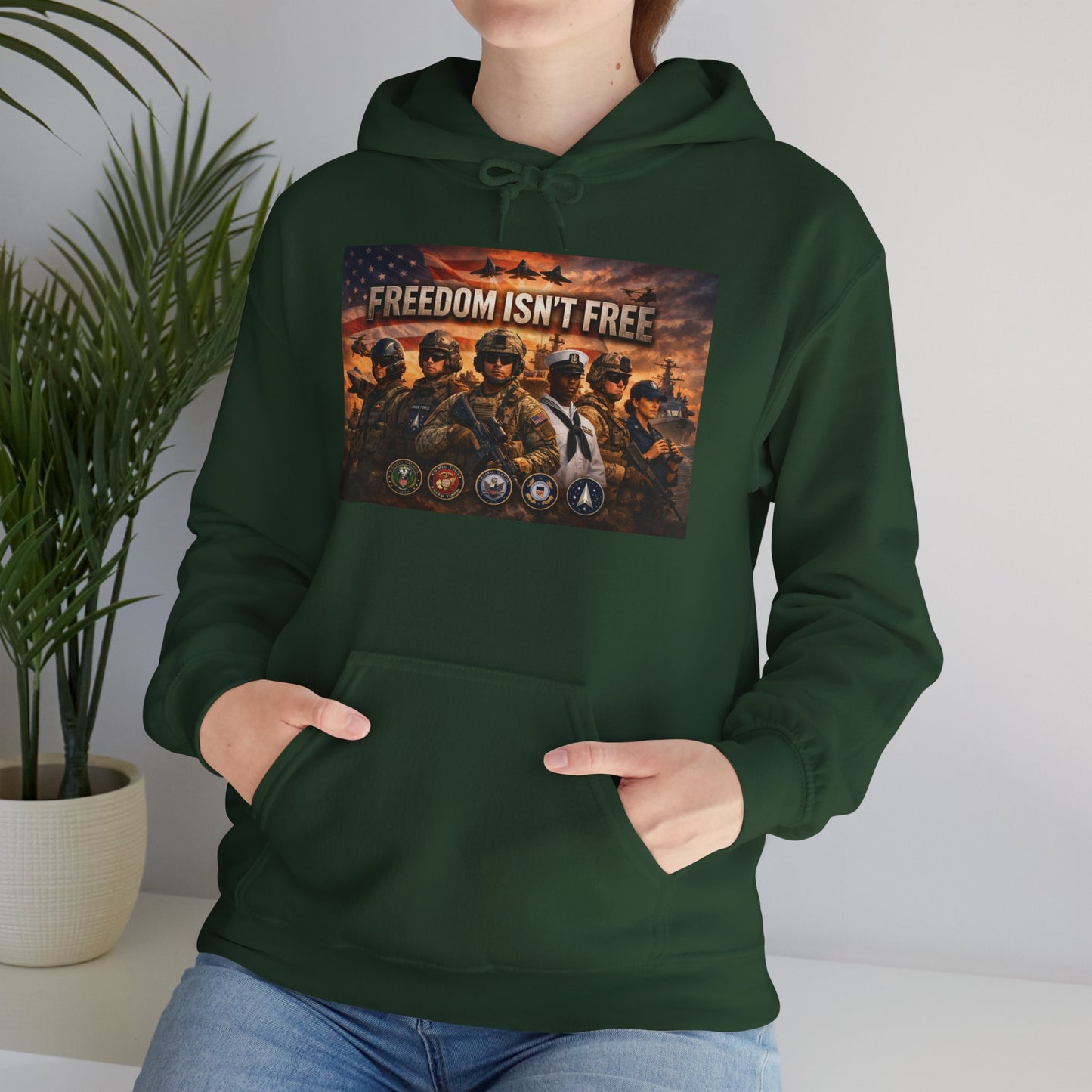 Freedom Isn't Free Unisex Hoodie