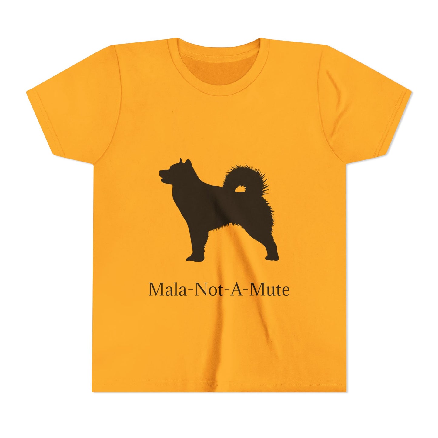 Mala-Not-A-Mute Youth Unisex Short Sleeve Crewneck Tee