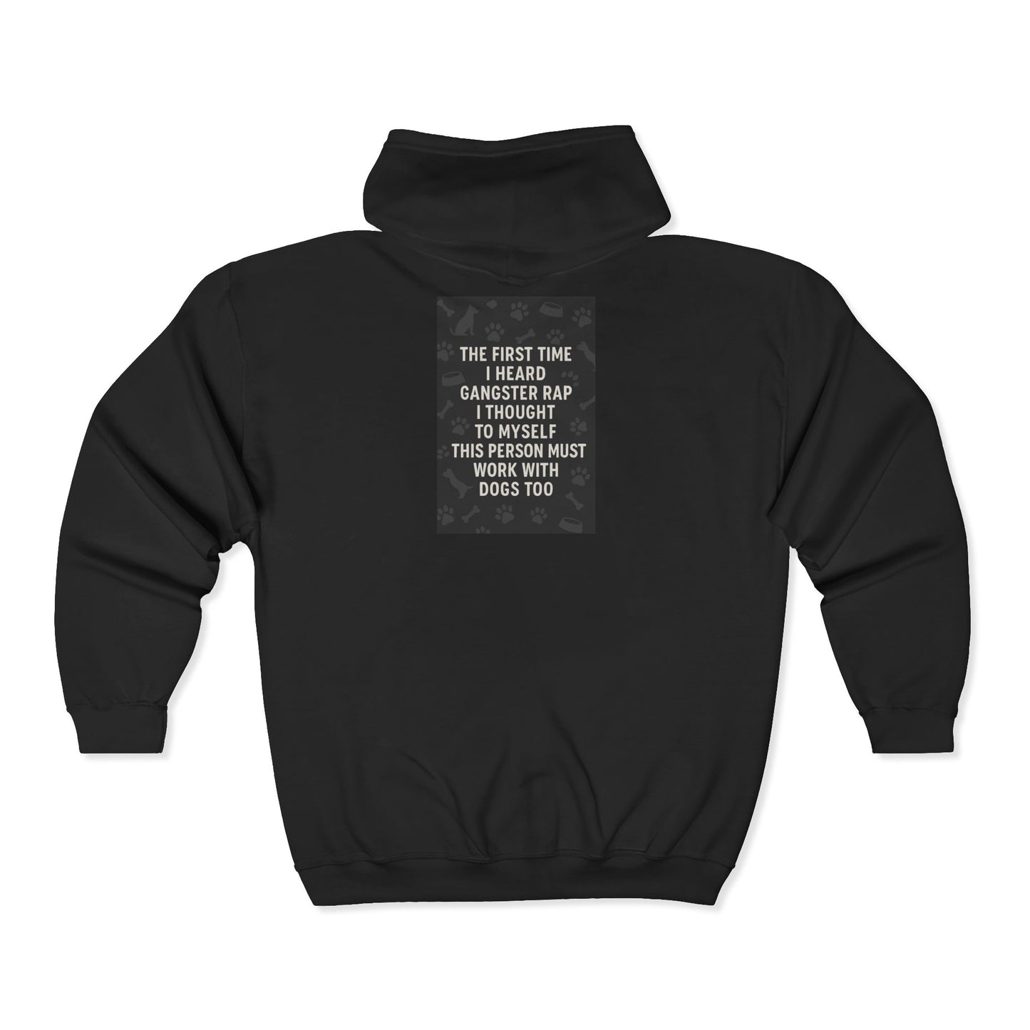 Gangster Rap Unisex Full Zip Hoodie