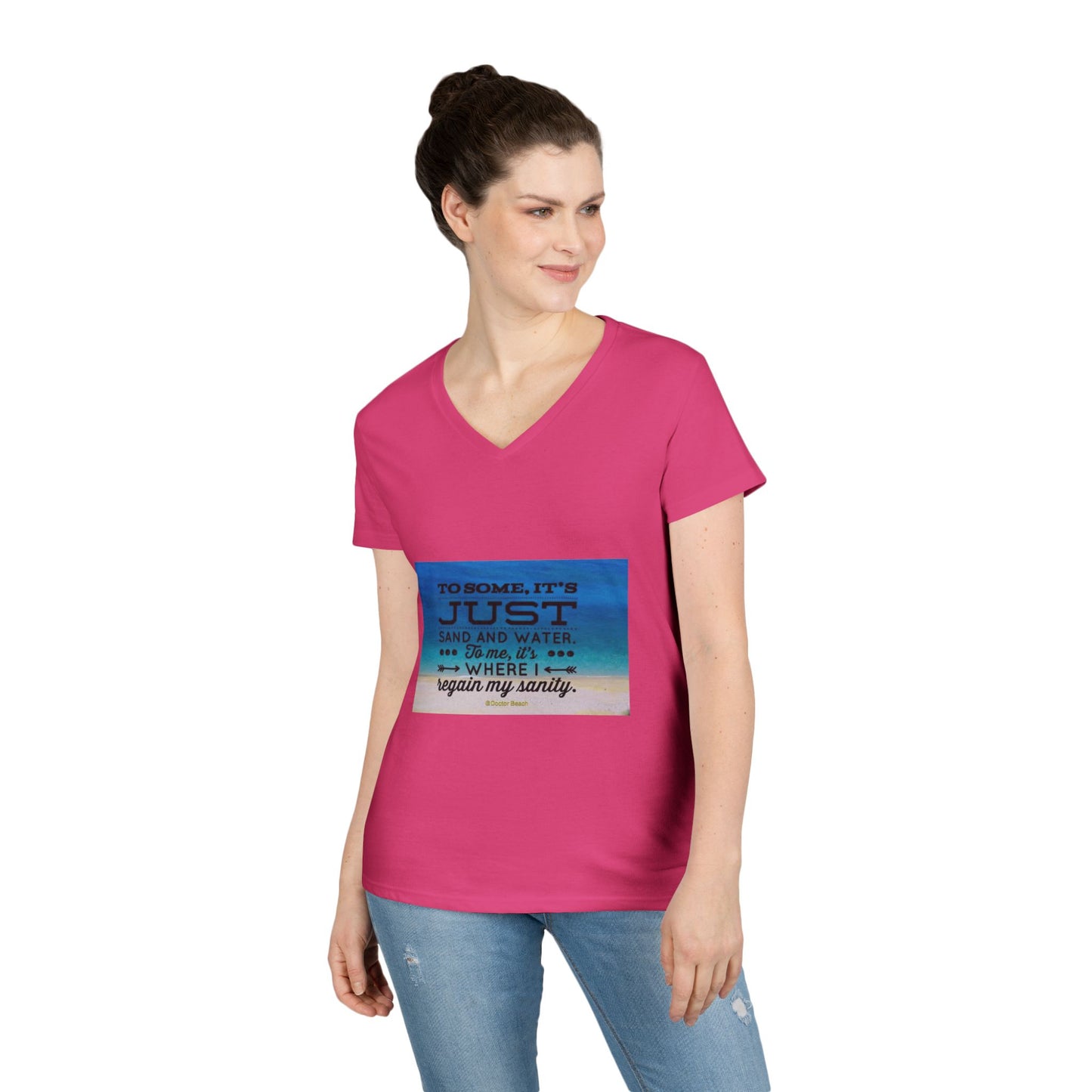 Dr. Beach Women's V-Neck T-Shirt