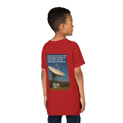 Intelligent Life Youth Unisex Short Sleeve Crewneck Tee