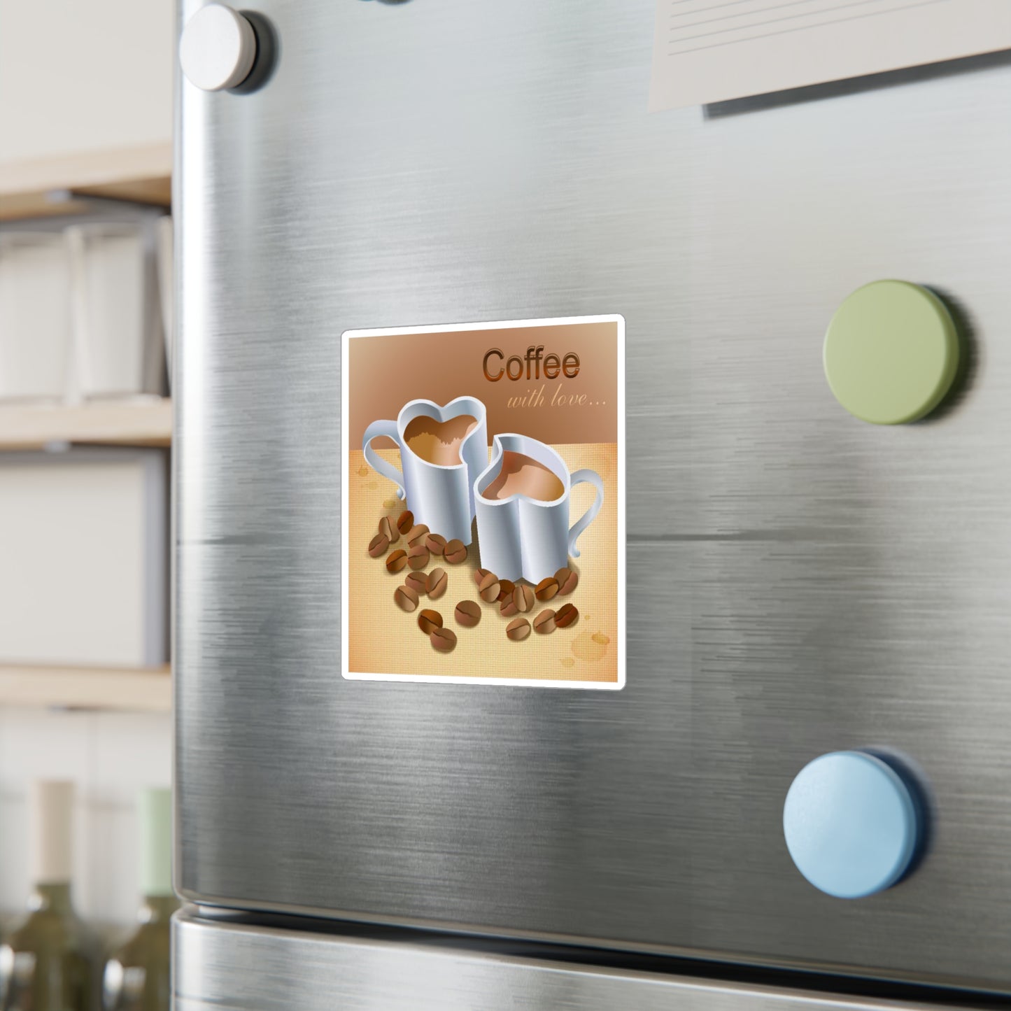 Coffee With Love Vinyl Decal