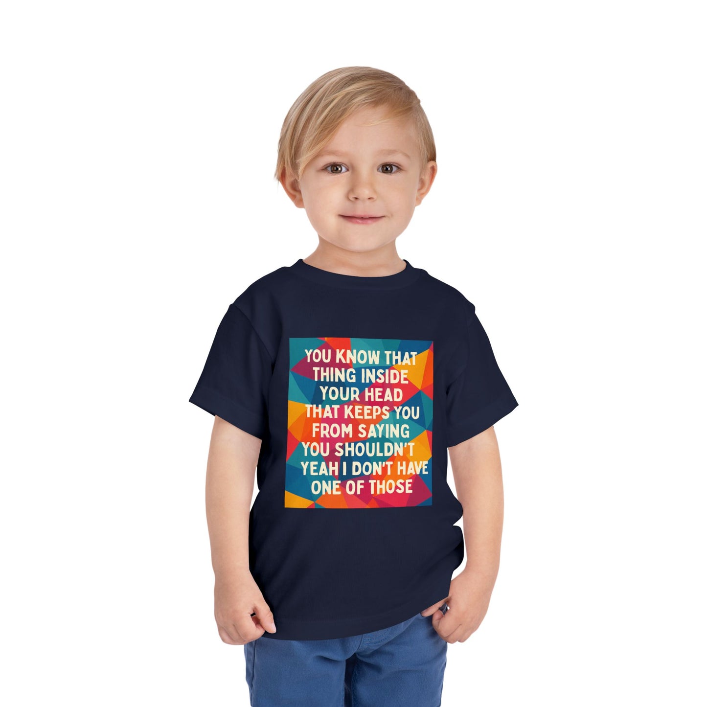 No Filter Toddler Unisex Short Sleeve Crewneck Tee