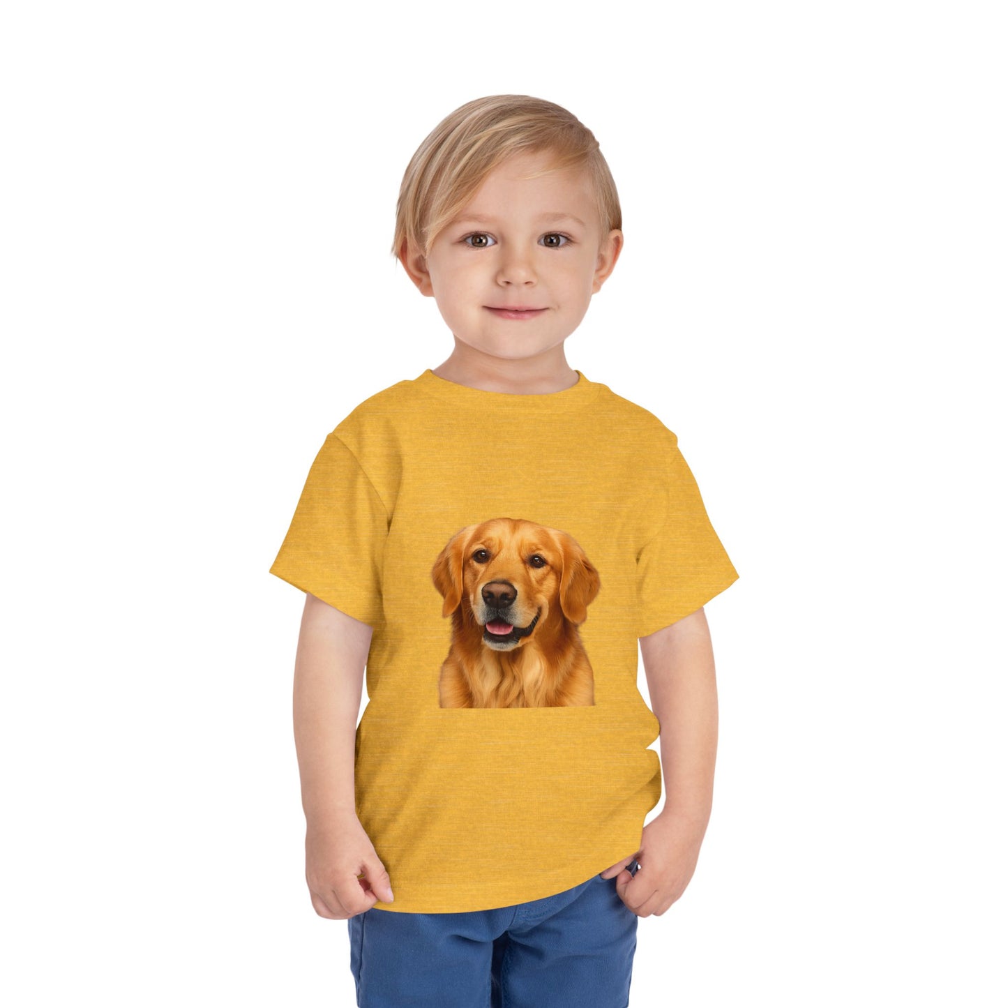 Golden Head Toddler Unisex Short Sleeve Crewneck Tee