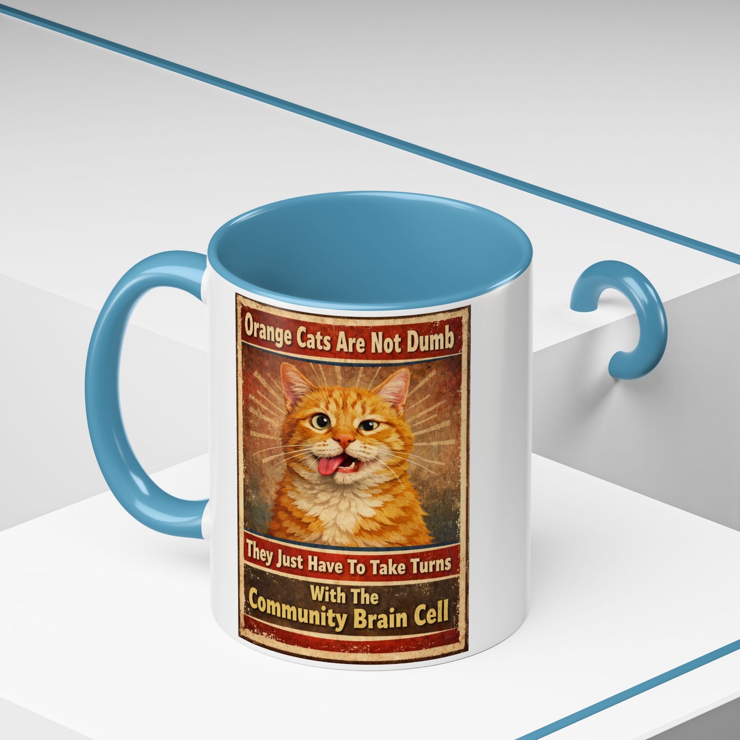 Community Brain Cell 2-Tone Coffee Mug