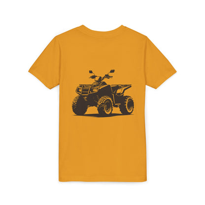 Off The Beaten Path Quad Youth Unisex Short Sleeve Crewneck Tee