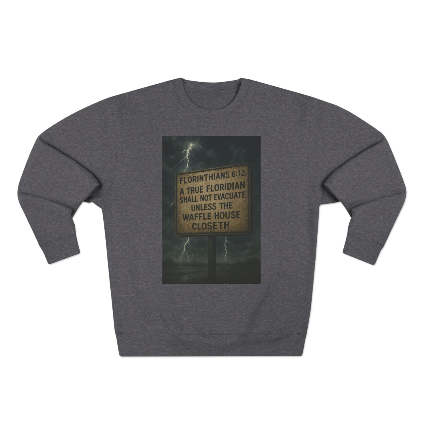 Florinthians 6:12 Unisex Crewneck Sweatshirt
