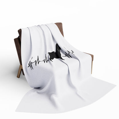 My Heart Beats For Bloodhounds Arctic Fleece Blanket