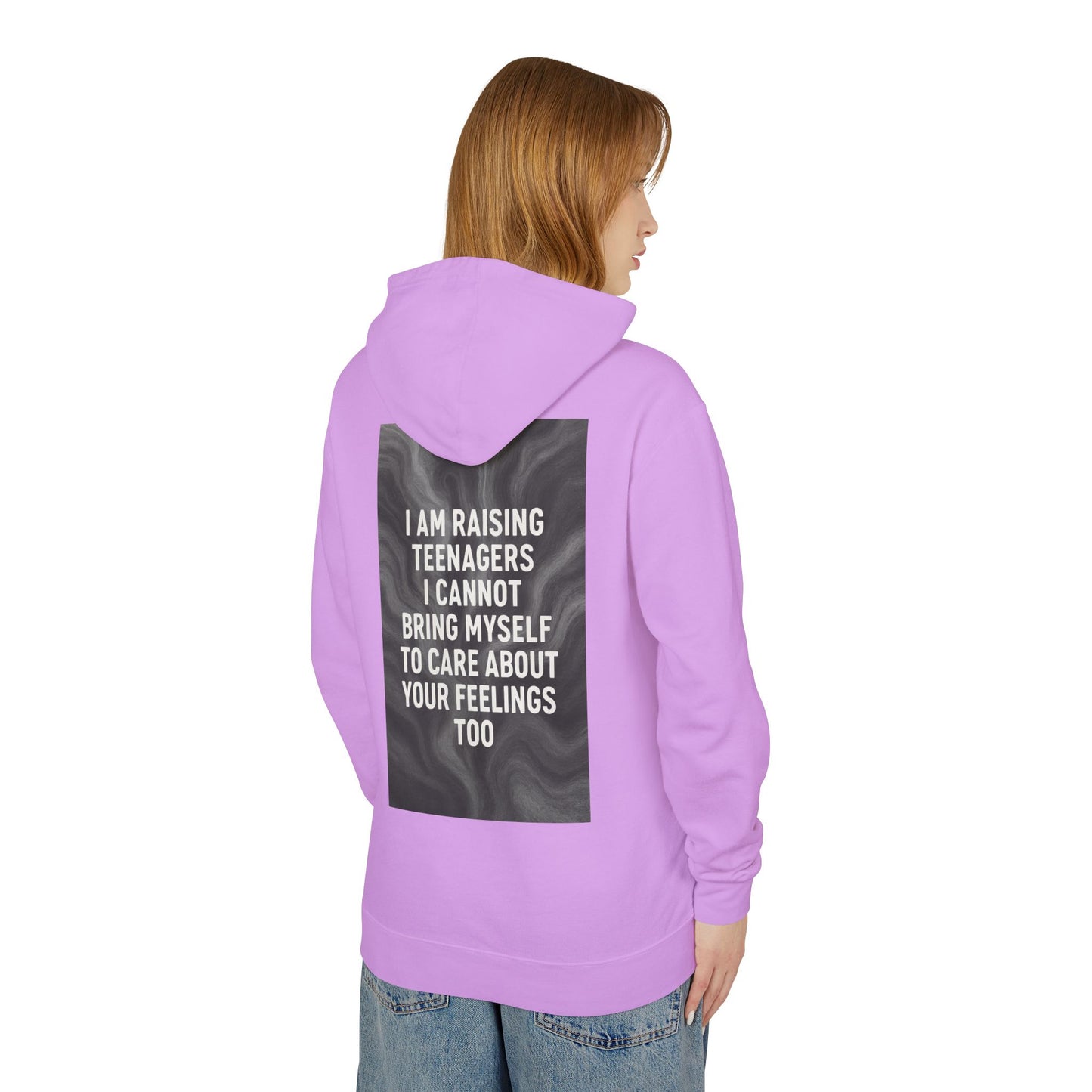 Raising Teenagers Unisex Lightweight Hoodie