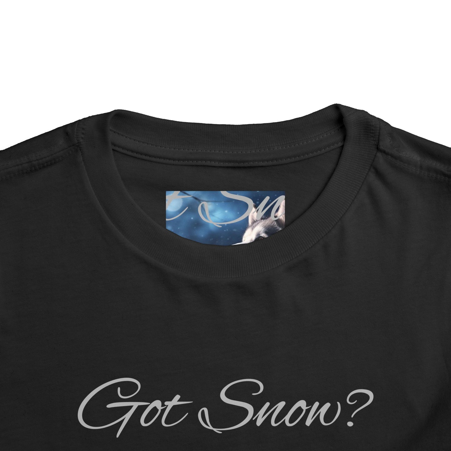 Got Snow? Toddler Unisex Short Sleeve Crewneck Tee
