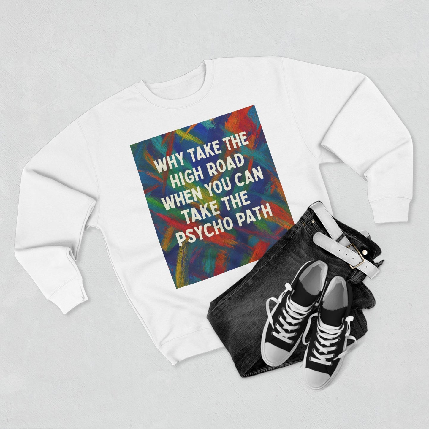 Psycho Path Unisex Crewneck Sweatshirt