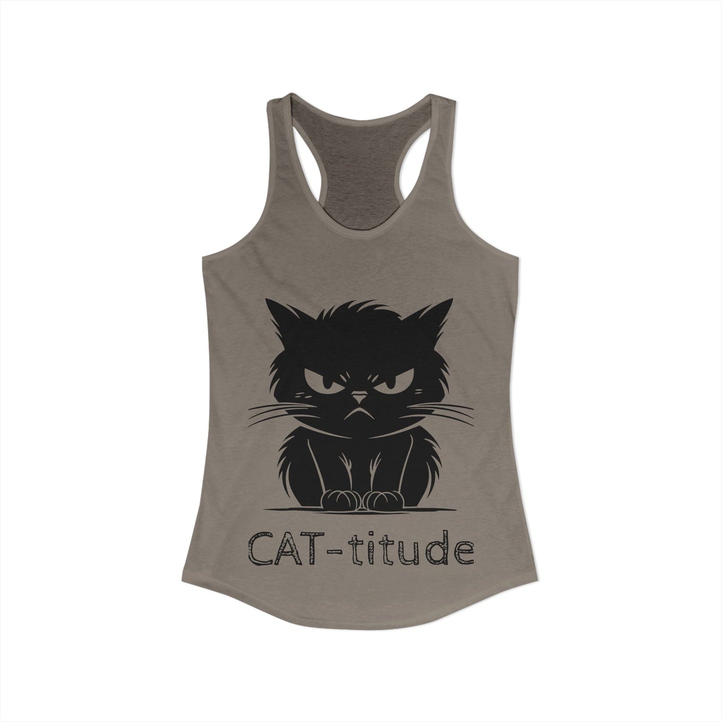 CAT-titude Women's Racerback Tank