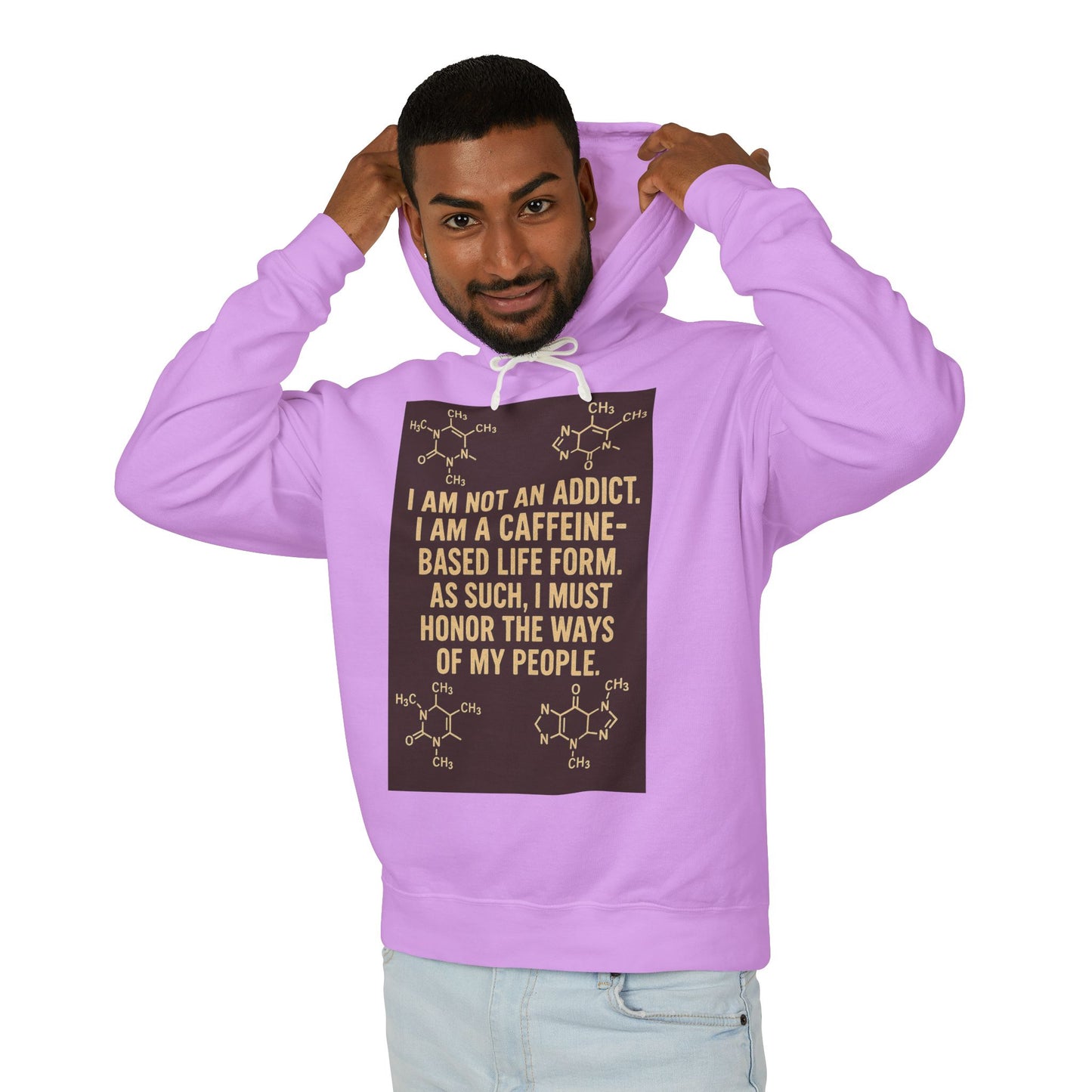 Not An Addict Unisex Lightweight Hoodie