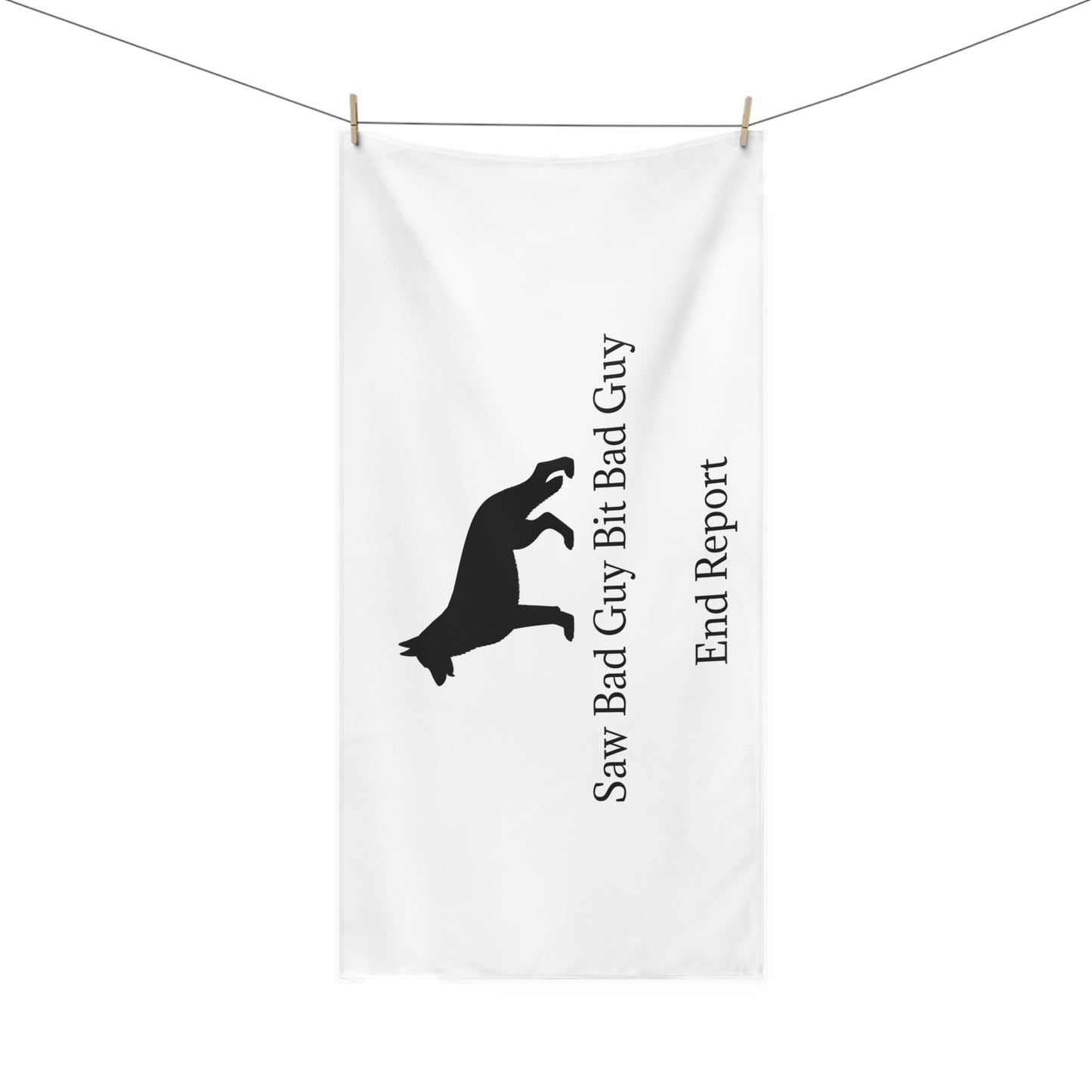 Bad Guy Mink-Cotton  Beach Towel