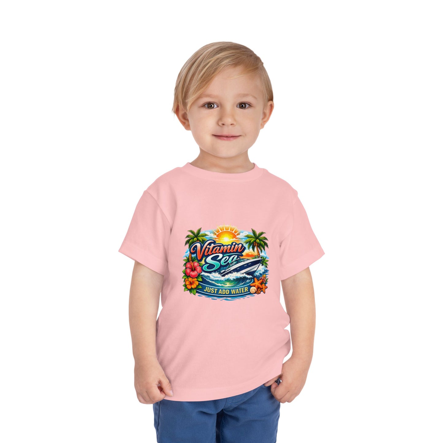 Vitamin Sea Toddler Unisex Short Sleeve Crewneck Tee