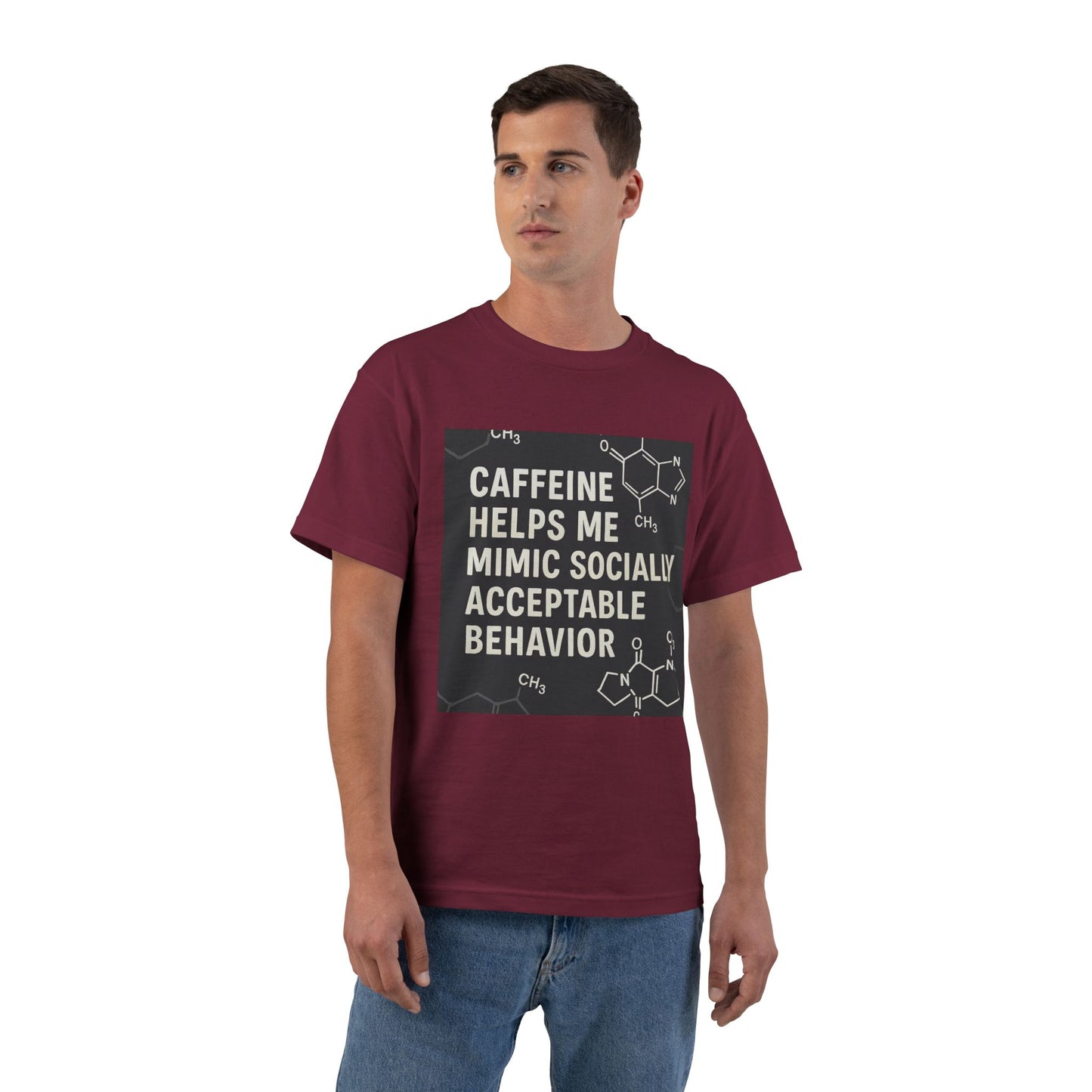 Socially Acceptable Men's Short-Sleeve Crewneck Tee