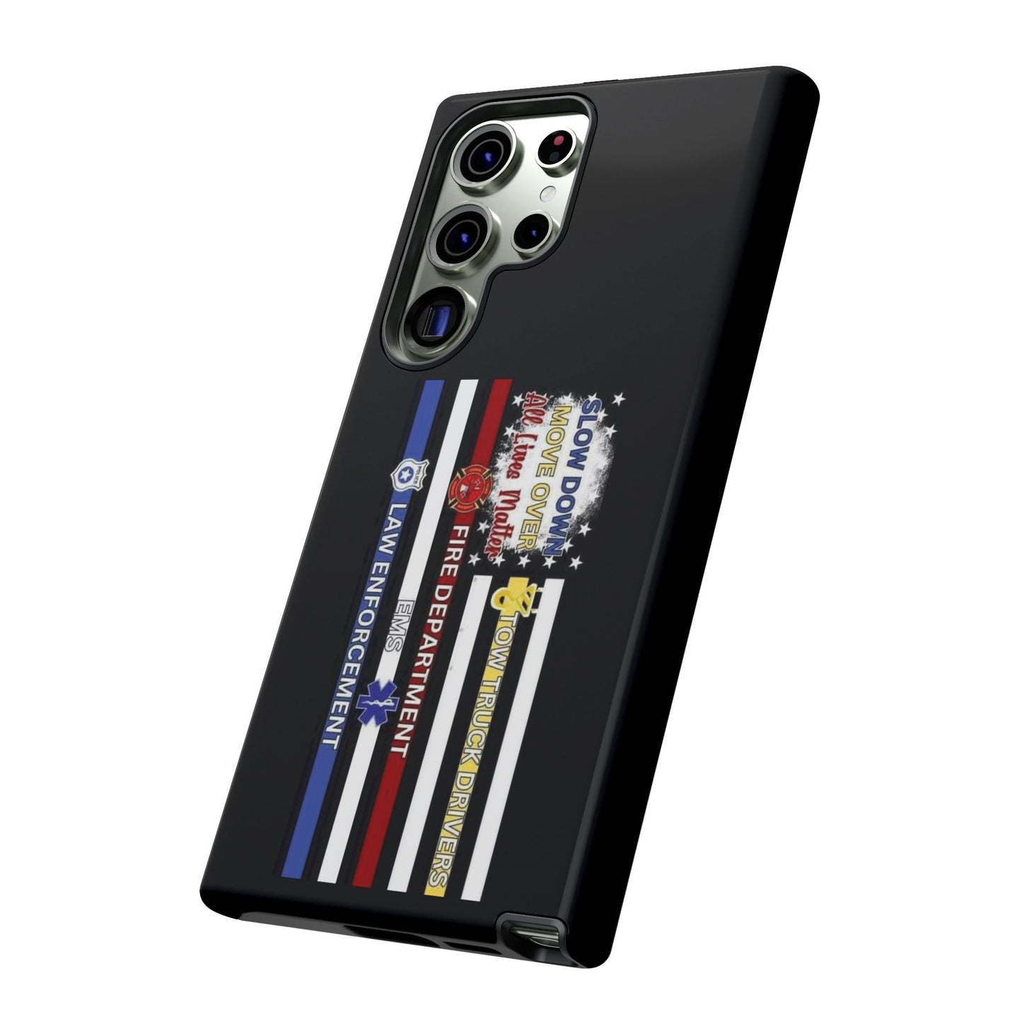 Slow Down Move Over Flag Samsung Case