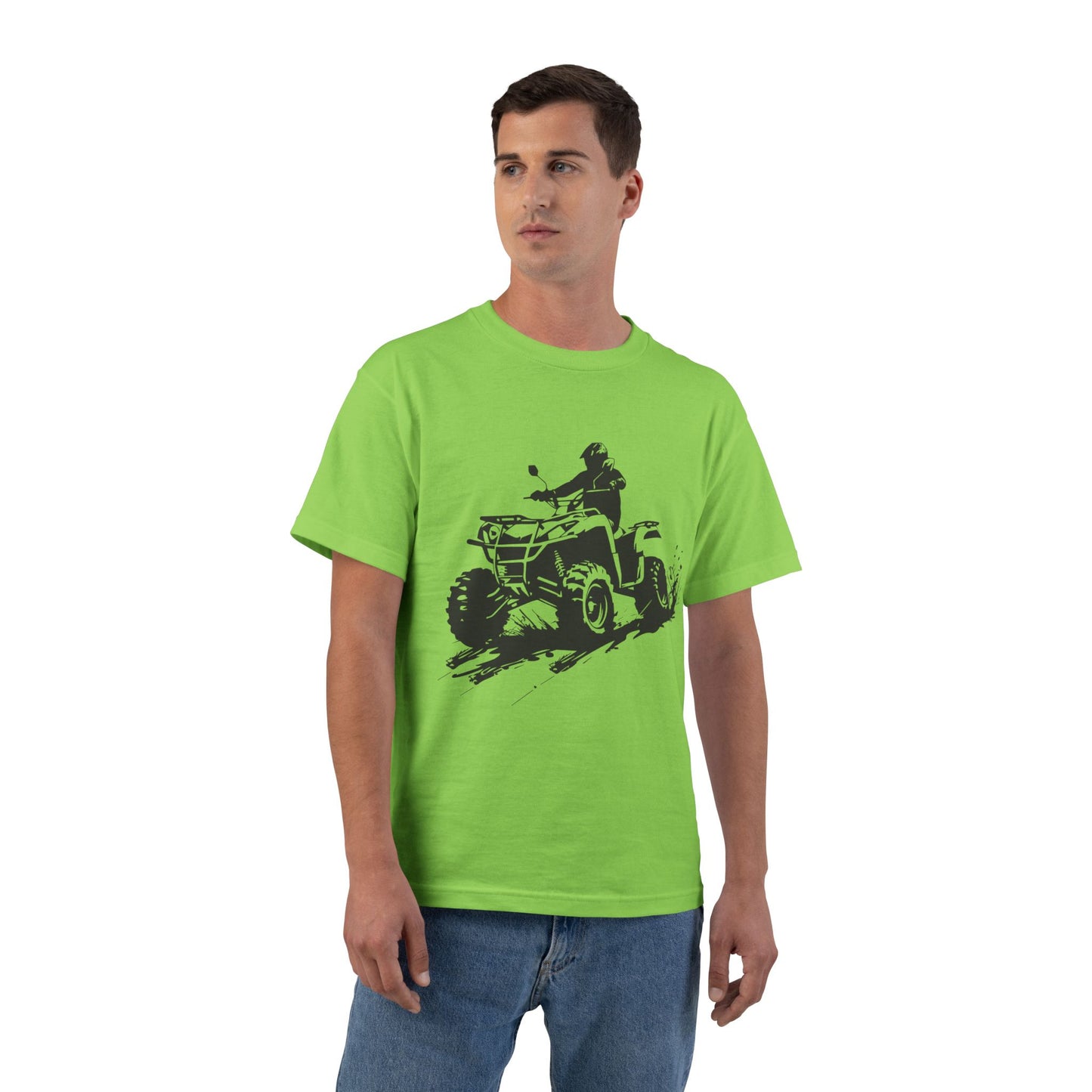 Slingin' Mud Quad Men's Short-Sleeve Crewneck Tee