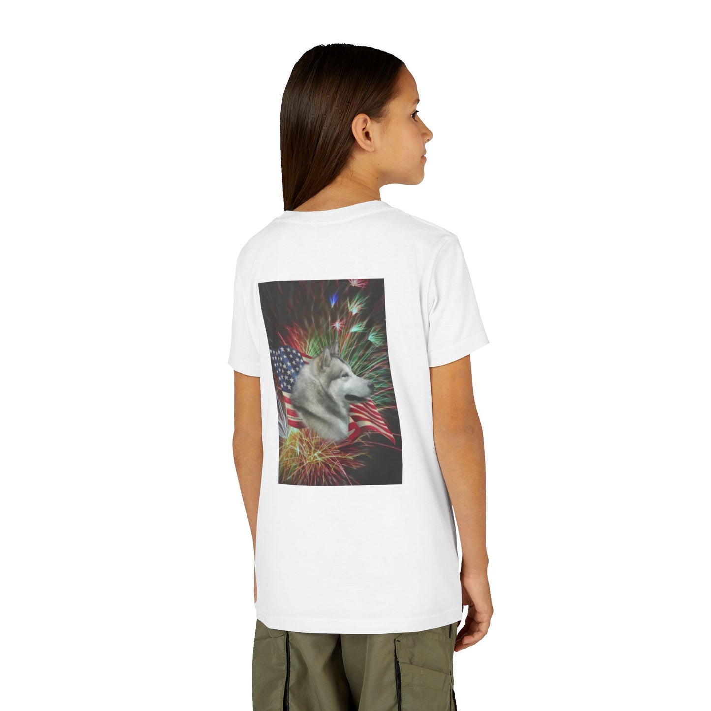 American Malamute Youth Unisex Short Sleeve Crewneck Tee