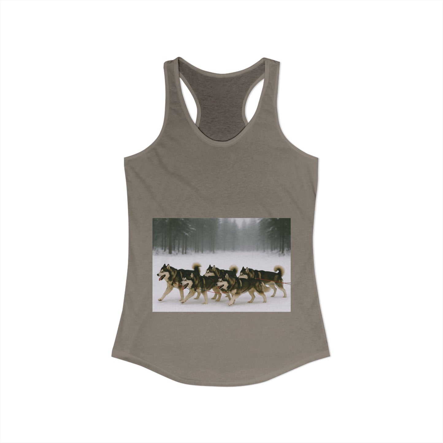 Mush On Women's Racerback Tank
