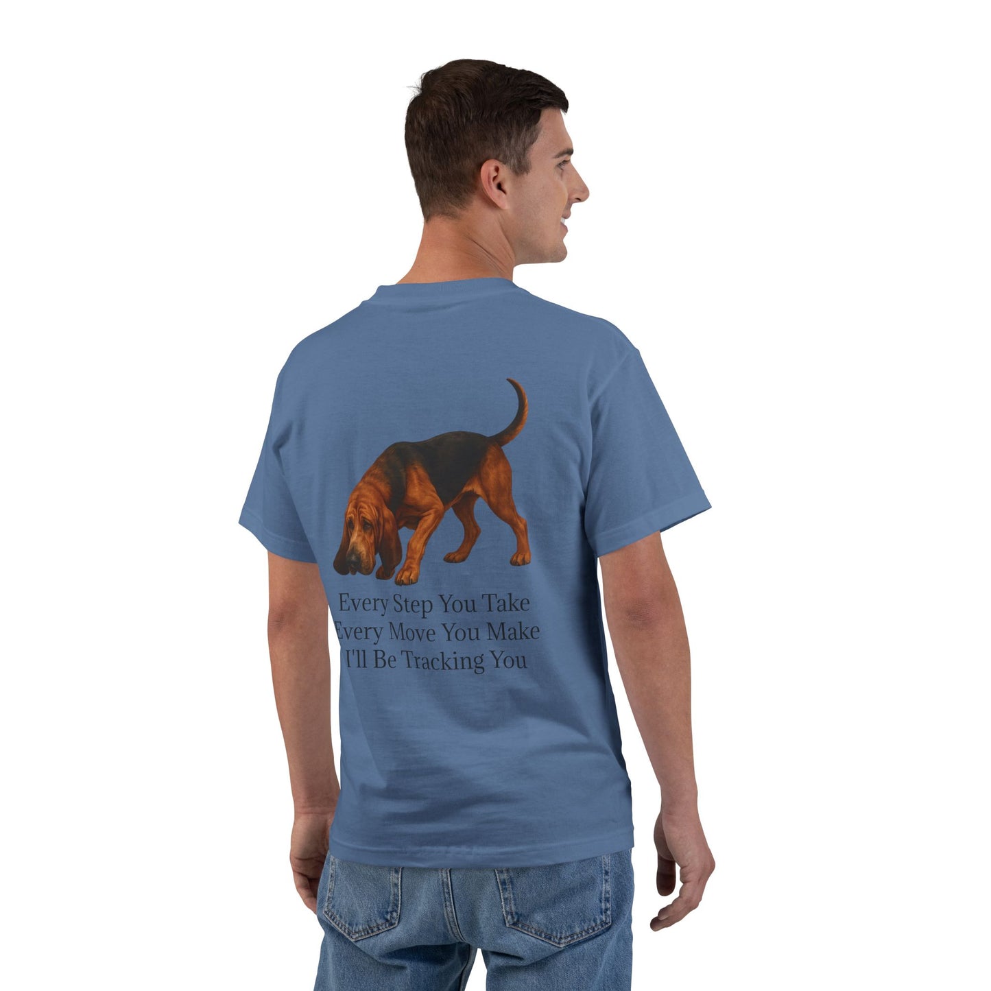 Tracking You Men's Short-Sleeve Crewneck Tee