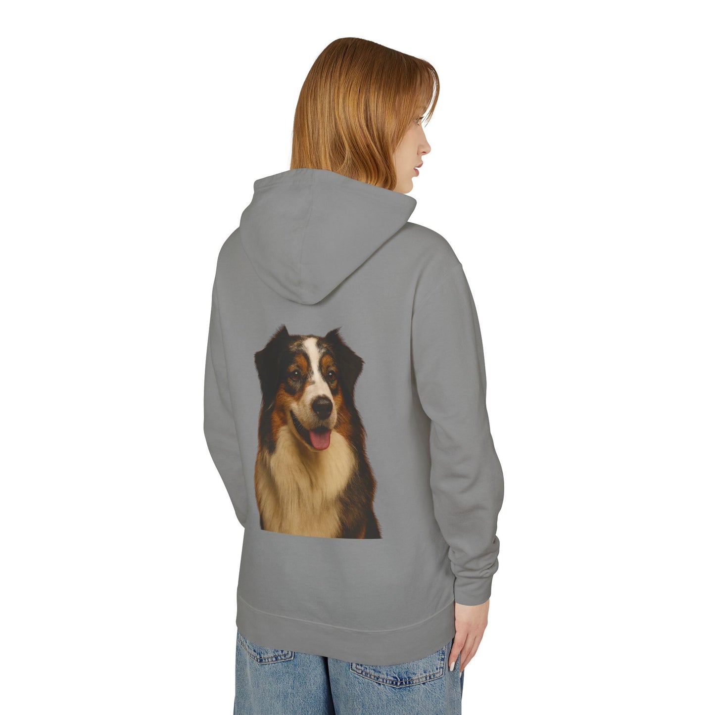 Aussie Head Unisex Lightweight Hoodie