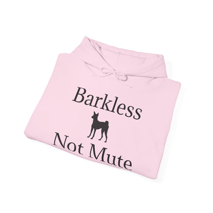 Barkless Not Mute Unisex Hoodie