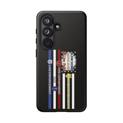Slow Down Move Over Flag Samsung Case