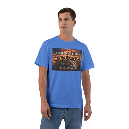 Freedom Isn't Free Men's Short-Sleeve Crewneck Tee