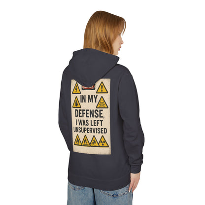 Unsupervised Unisex Lightweight Hoodie