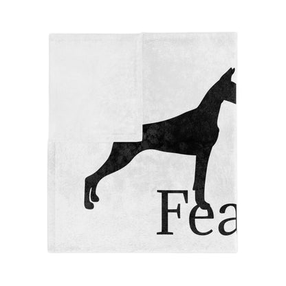 Fearless N Fabulous Velveteen Microfiber Blanket