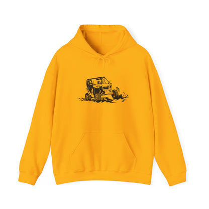 Slingin' Mud Side By Side Unisex Hoodie