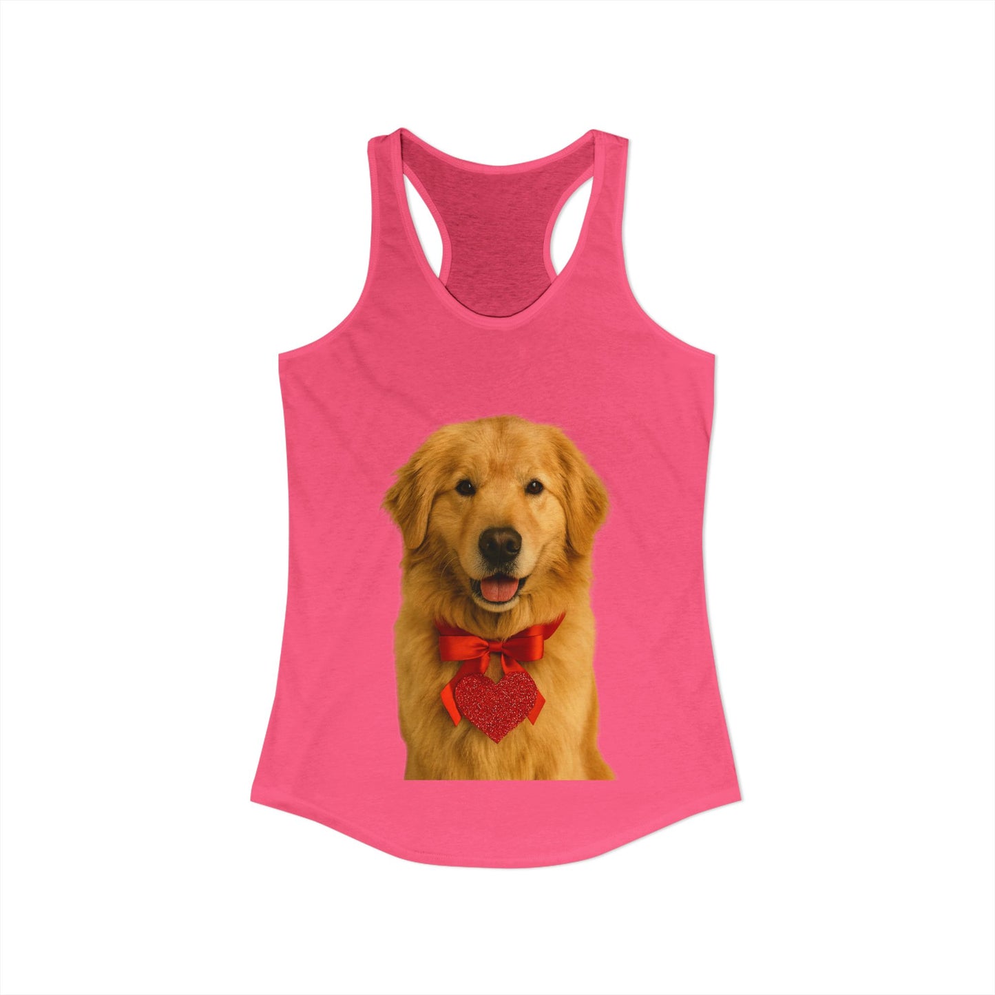 Cupid's Companion Golden Women's Racerback Tank