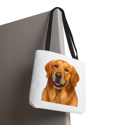 Golden Head Tote Bag