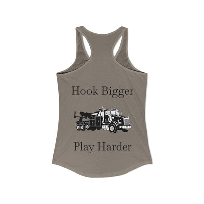 Hook Bigger Women's Racerback Tank