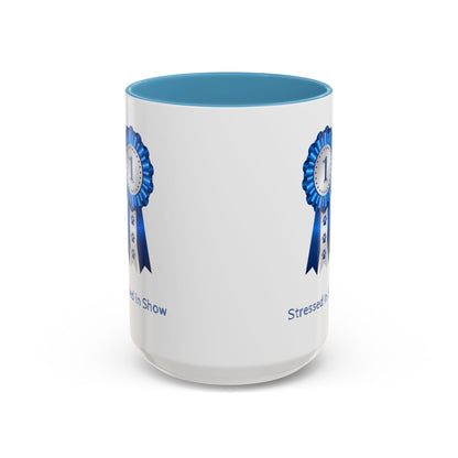 Stressed In Show 2-Tone Coffee Mug