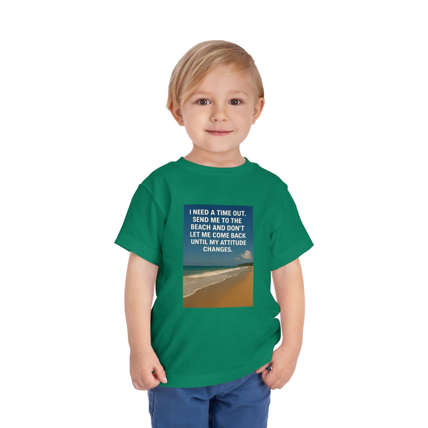 Time Out Toddler Unisex Short Sleeve Crewneck Tee