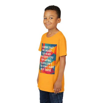No Filter Youth Unisex Short Sleeve Crewneck Tee