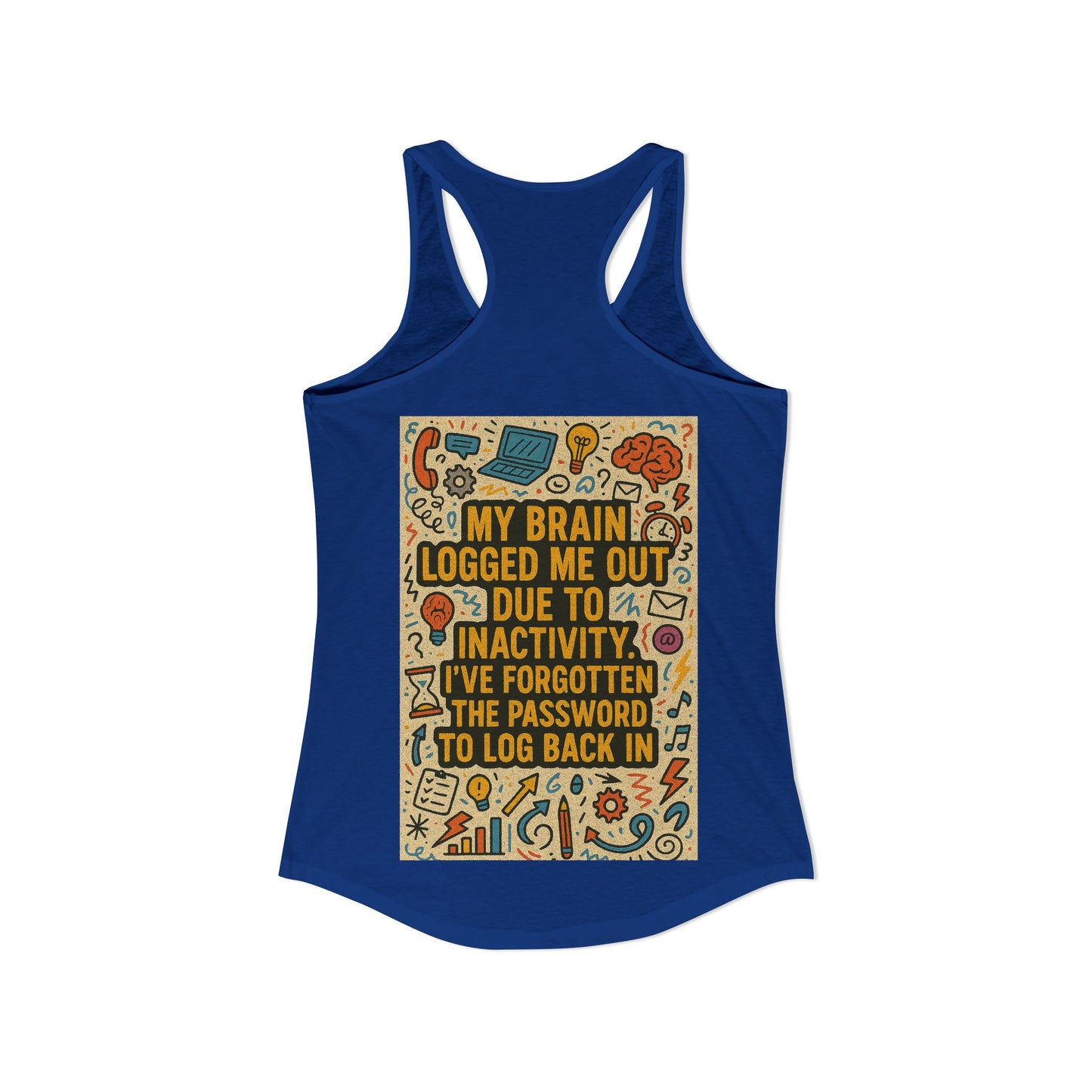 Logged Out Women's Racerback Tank