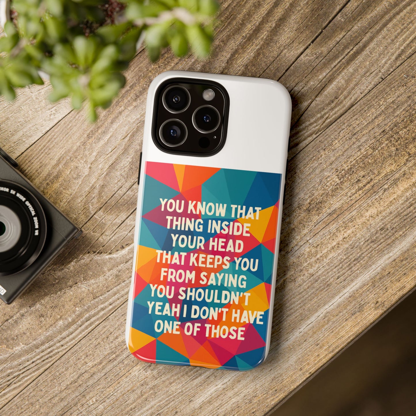 No Filter iPhone Case