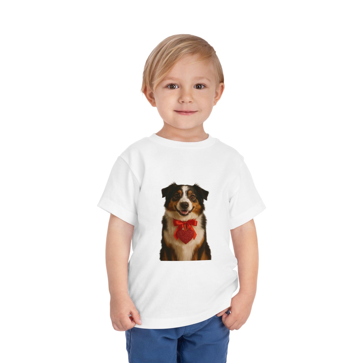 Cupid's Companion Aussie Toddler Unisex Short Sleeve Crewneck Tee