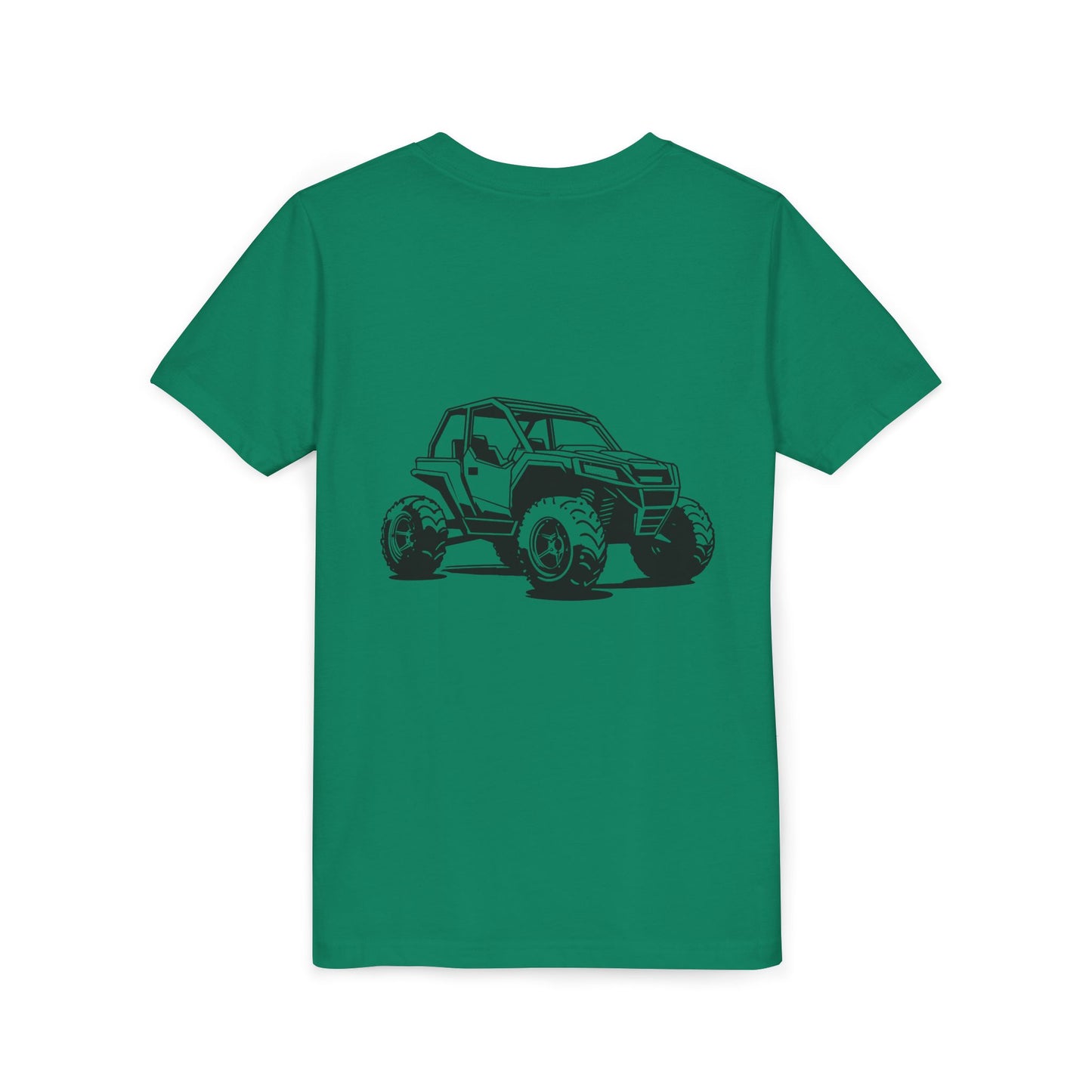 Off The Beaten Path Side By Side Youth Unisex Short Sleeve Crewneck Tee