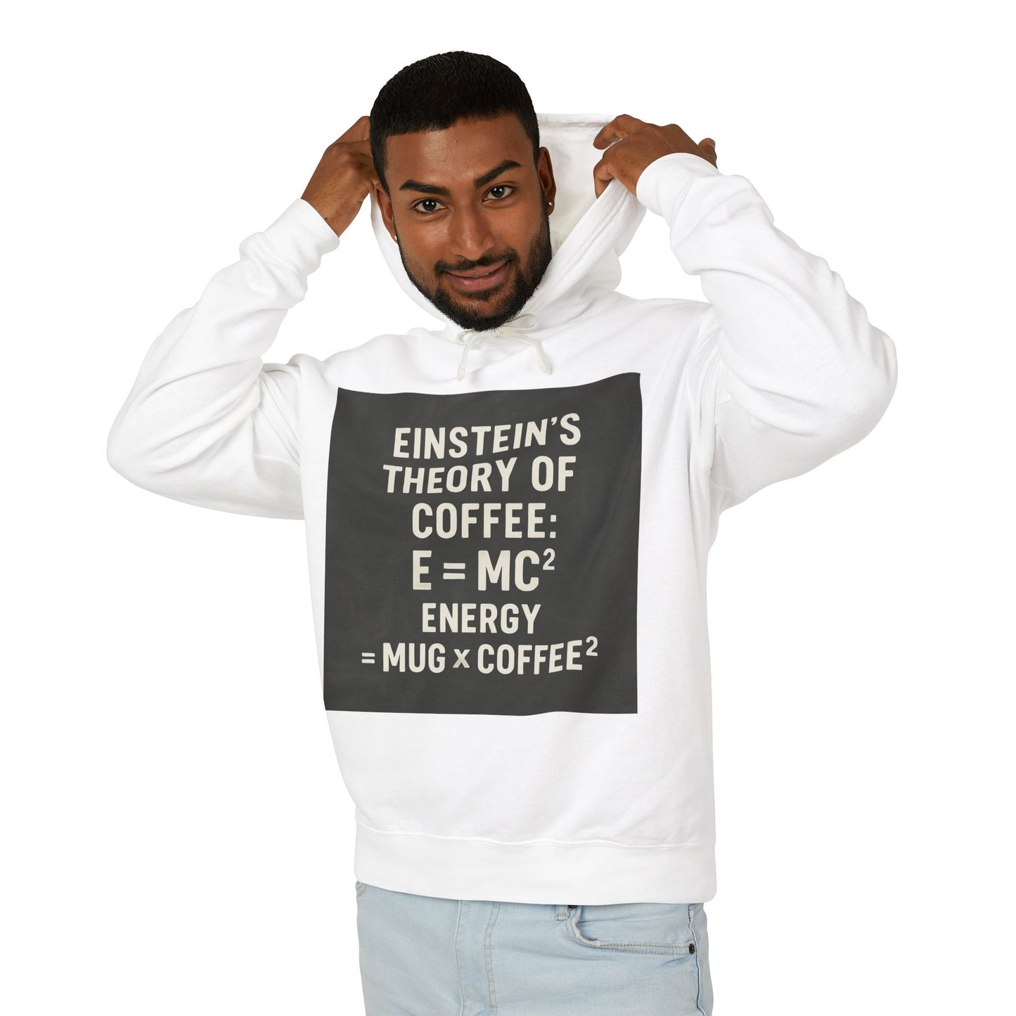 Einstein's Theory Of Coffee Unisex Lightweight Hoodie