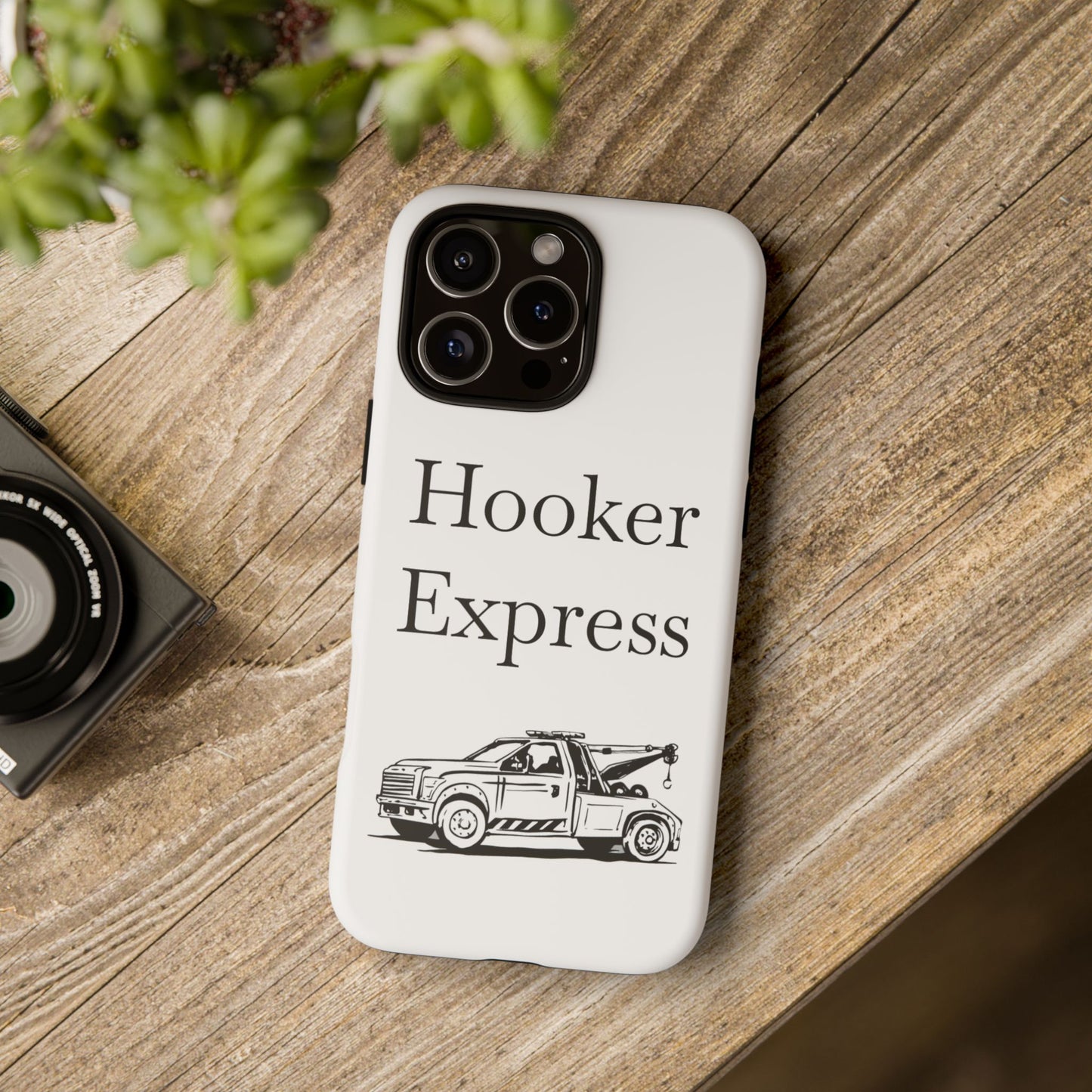H**ker Express Wheel Lift Tow Truck iPhone Case