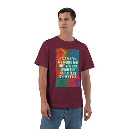 Subtitles Men's Short-Sleeve Crewneck Tee