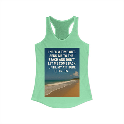 Time Out Women's Racerback Tank